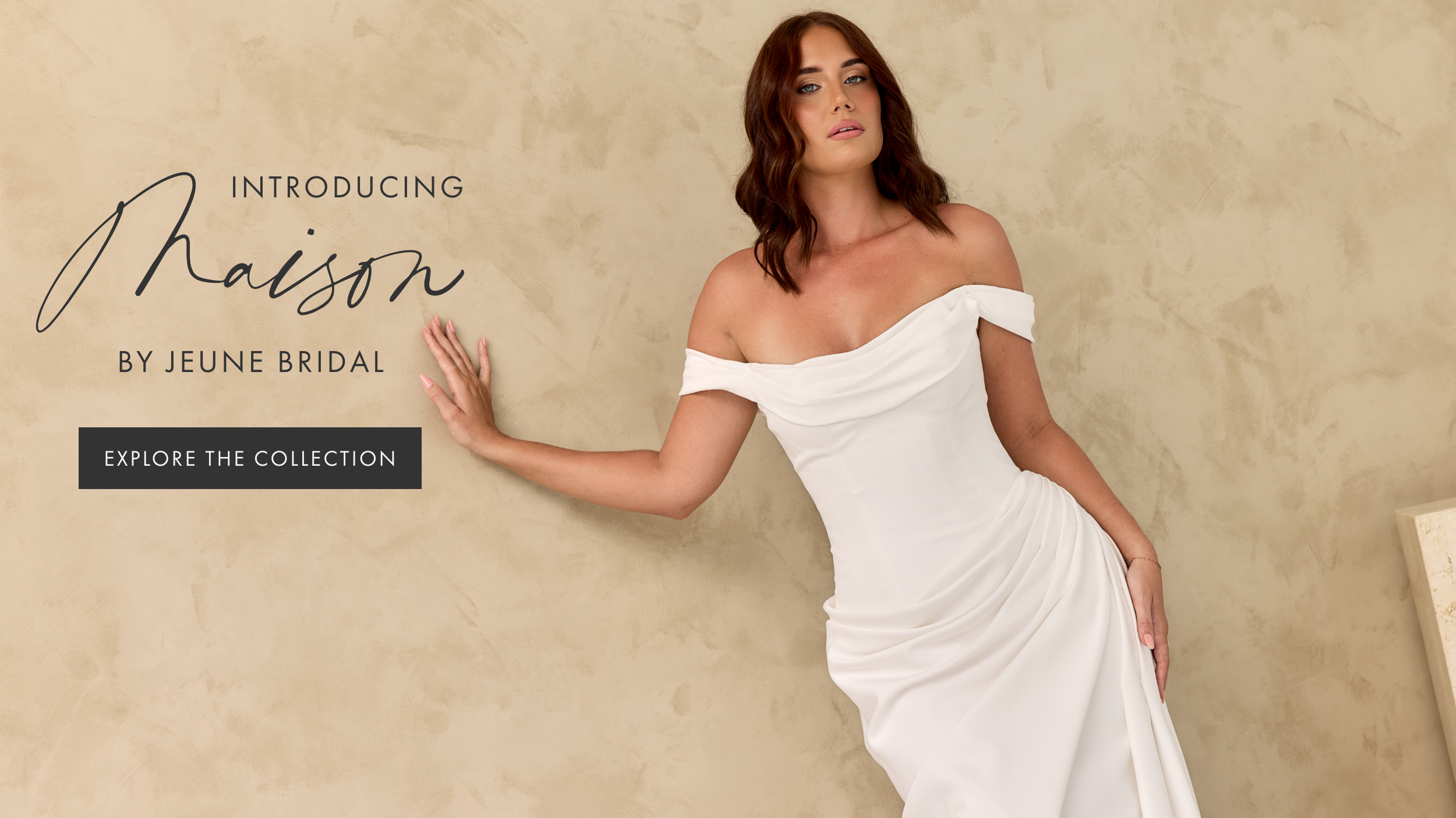 Jeune Bridal Desktop Banner